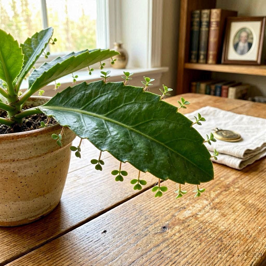 Folha-da-Fortuna Kalanchoe - erva de Nanã