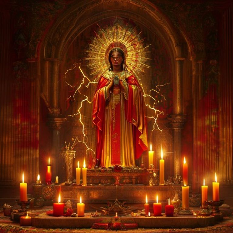Iansã e Santa Bárbara: A Senhora dos Raios - sincretismo religioso