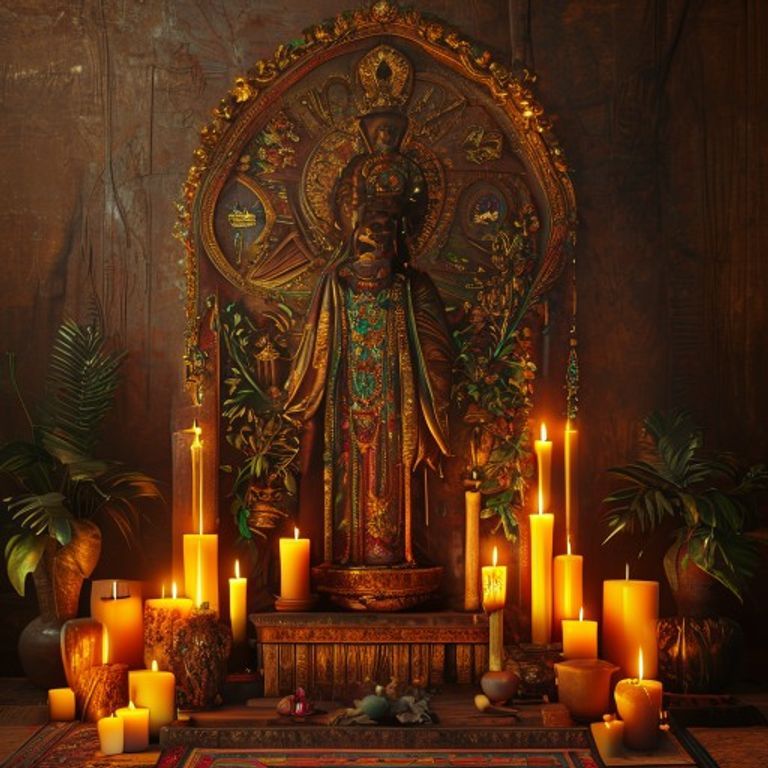 Tempo (Kitembo) e Divino Espírito Santo: O Vento Sagrado - sincretismo
